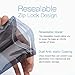 JACKYLED 50 Pcs Antistatic Bag (15x20cm/5.9X7.9inches) Resealable for SSD HDD and Electronic Device Anti Static Bag New