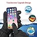 Moliter Heated Gloves, Battery Powered Electric Heat Gloves for Women and Men, Waterproof Winter Thermal Gloves, Warm Touchscreen Gloves for Outdoor Sports Cycling Riding Skiing Skating Hiking Huntin