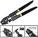 Fishing Crimping Pliers Heavy Duty Stainless Steel Wire Rope Crimping Tool Fishing Tackle Pliers Built-in Wire Cutters Crimp Sleeves, 4 Crmping Size