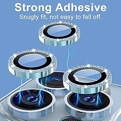 KINGXBAR 3PCS Sapphire Camera Lens Protector for