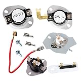 HIFROM Replacement 3977767 3387134 3392519 279816 Dryer Thermostat Fuse Kit for Whirlpool & Kenmore Dryer Fuse