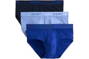 2(X)IST Men's Essential Cotton Contour Pouch Brief 3-Pack
