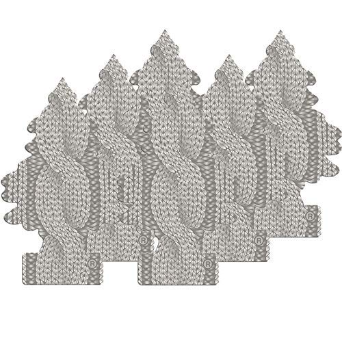 Car Freshner U6P-67193 Grey Air Fresheners, 6 Pack