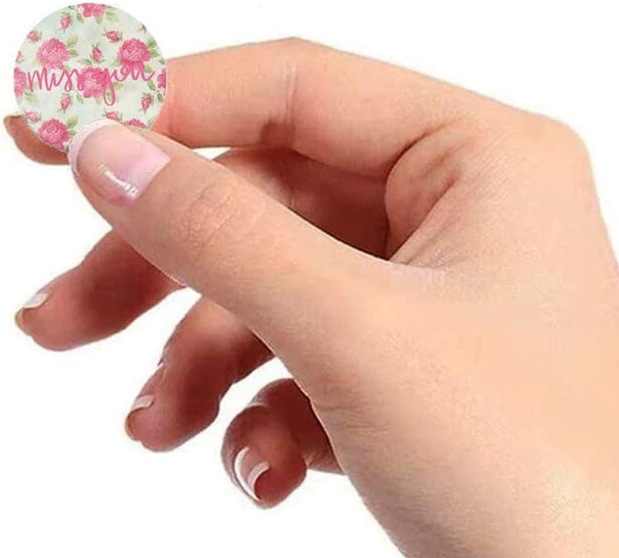 512 Pieces Thank You Sticker, Round Sticker with Flower - Image 4