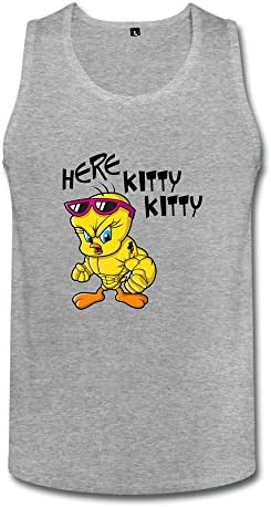 RUIFENG Men's Tweety Bird Top Size XL
