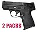 Top Shot Pros - S&W Shield Grip Extension 9mm/.40 Cal - M&P Shield Grip Extension Will Enhance The Control and Comfort of Your Firearm (Pack of 2)