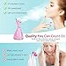 Facial Steamer Nano Ionic Face Steamer - LONOVE Facial Steamer for Home Facial Sauna Spa Sinuses BPA Free Warm Mist Face Humidifier for Moisturizing Pores Cleansing,Bonus Stainless Steel Kit&Hair Band