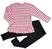 BOMDEALS Adorable Cute Toddler Baby Girl Clothing 2pcs Outfits(Age(5T), Strip/Pink)