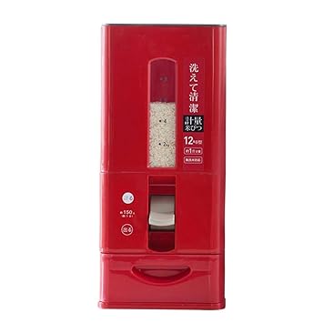 Amazon Tefuanan 計量 米びつ 計量こめびつ おしゃれ 密閉 虫除け 無