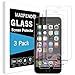 MAXFEND [3 PACK] For Apple iPhone 6 / iPhone 6s [Tempered Glass] Screen Protector [Anti-Scratch] [Anti-Fingerprint] [Bubble Free] with Lifetime Replacement Warranty