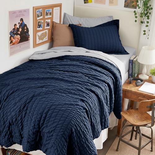 HYMOKEGE Seersucker 5-Piece Comforter Set