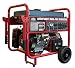 All Power America APGG10000GL 10000 Watt Dual Fuel Portable Generator with Electric Start 10000W Gas/Propane, Black/Red