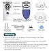 Portable Inhaler Machine Mini Handheld Steam Compressor Humidifier Travel Vaporizer Cool Mist Kits Adults & Kids with 4 Replace Masks(Blue)