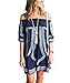 Dxnona beach Swimwear Cover up Dress (blue)