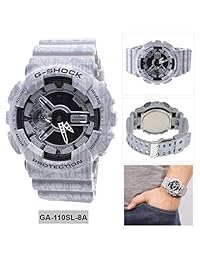 Casio G-Shock - Reloj de pulsera para hombre correa de Analog-Digital Grey ga110sl-8 a