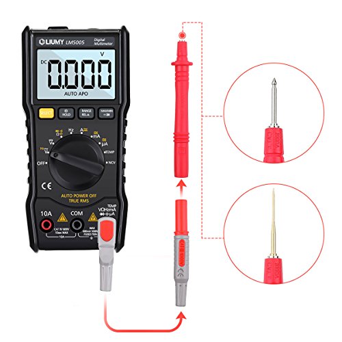 22in1 Multimeter Test Lead Kit,LIUMY Universal Multimeter Probes Replacements with Alligator Clips,Multimeter Needle and Accessory/Circuit Tester for Multimeters and Clamp Meter, Voltmeter Leads,etc.