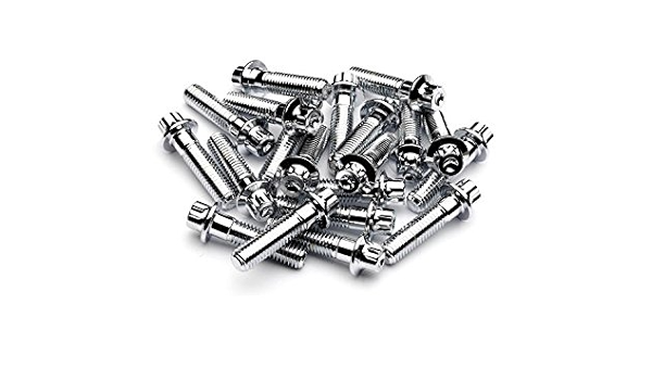 SRR hardware cromado Split borde tornillos M8 x 32 mm para de ...