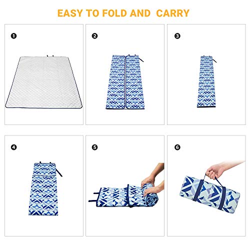 KingCamp Waterproof Picnic Blanket Extra Large Beach Blanket Waterproof