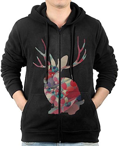 UUEHUYXCSD Temperament customization Avant Garde Man Run The Jewels Hoodie Black