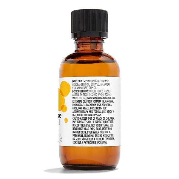 365 BY WHOLE FOODS MARKET, FRANKINCENSE IN JOJOBA OIL, 2 FL OZ