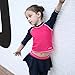 Vivobiniya Big Girl Two Piece Swimsuits Long Sleeve Rash Guard T-Shirt Swimming Trunks Cap upf50+