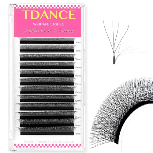 TDANCE W Eyelash Extensions 4D Premade Fans W