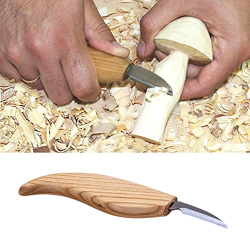 Wood Carving Tools Set, TEOYALL Carving Hook Knife, Sloyd Whittling