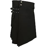 UT Kilts Men's Standard Utility Kilt, Modern Scottish Kilt for Everyday Wear, with Adjustable Hip Straps & Cargo Pockets