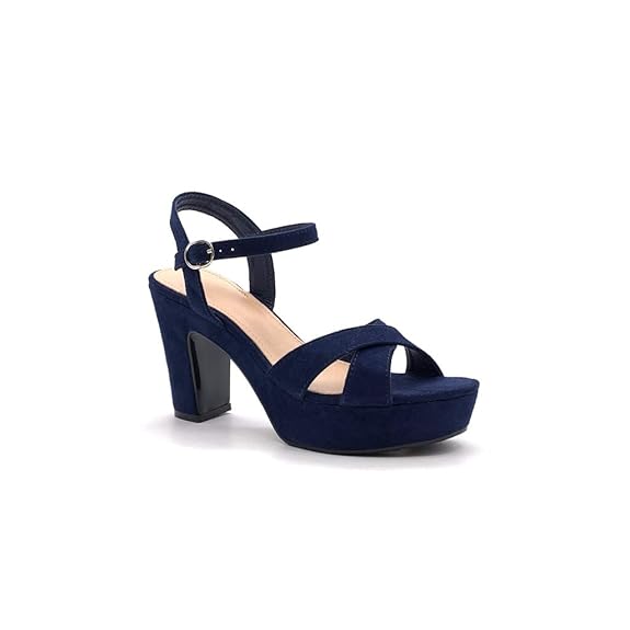 Angkorly - Damen Schuhe Sandalen Pumpe - Plateauschuhe - Sexy - String Tanga - Schleife Blockabsatz high Heel 10.5 cm