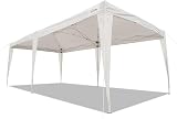 Goutime 3x6m Pop Up Canopy Gazebo Tent with 4 Sidewalls & Wheel Bag view 9