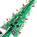 IS Christmas Tree Soldering Project, Icstation 3D Xmas Tree Soldering Kit with LED Flashing Lights DIY Soldering Practice 3 Colors Christmas Tree Assemble Kit for Learning Teaching STEM Educational