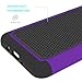 Galaxy J7 Case, OEAGO [Drop Protection] Protective Case [Shock Proof] - Hybrid Dual Layer Rubber Plastic Impact Defender Rugged Slim Hard Case Cover Shell for Samsung Galaxy J7 - Purple