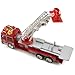Kidsthrill Bump And Go Electric Rescue Fire Engine Ladder Truck – Kids Action Toy With Lights And Sounds