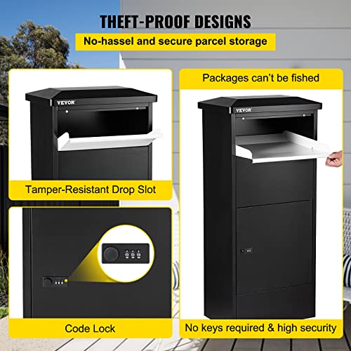 VEVOR Package Delivery Box, 18.9"x 12" x