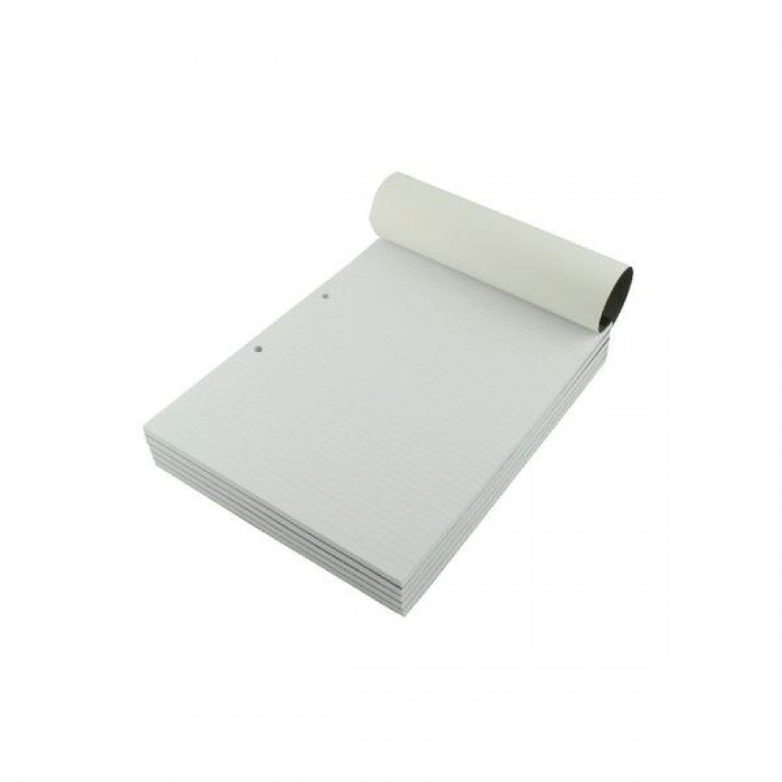 Q-Connect Narrow Feint Ruled Headbound Refill Pad 160 Pages A4 (10 Pack) KF02229,White