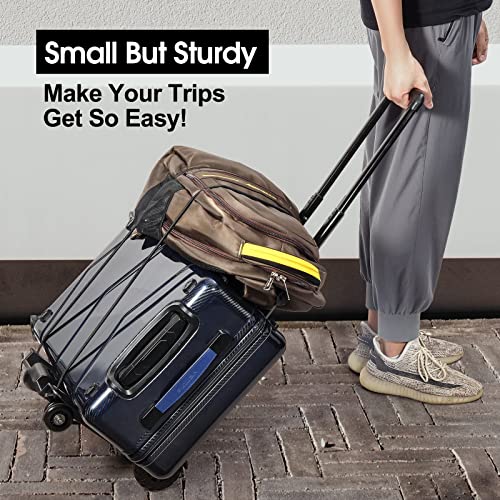 CrazyAnt Lightweight Luggage Cart, 165 Lb Heavy Duty Flat Folding Hand