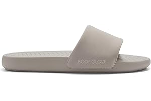 BODY GLOVE Comfort Slides for Woman Massaging Comfy Padded Strap Indoor Outdoor Ladies Slipper