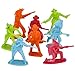 Rhode Island Novelty Cowboy Indian Toy Figunes 144 ct 2inch - 3inch