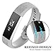 GreenInsync Compatible Fitbit Alta Bands, Replacement Fitbit Alta Accessory Band Small Fitbit Alta/Fitbit Alta HR/Fitbit Ace Wristbands Metal Clasp Ultrathin Fastener (3pack)