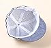 DANMY Baby Boy Girls Baseball Cap Striped Sunhat Infant Rabbit Ears Hat