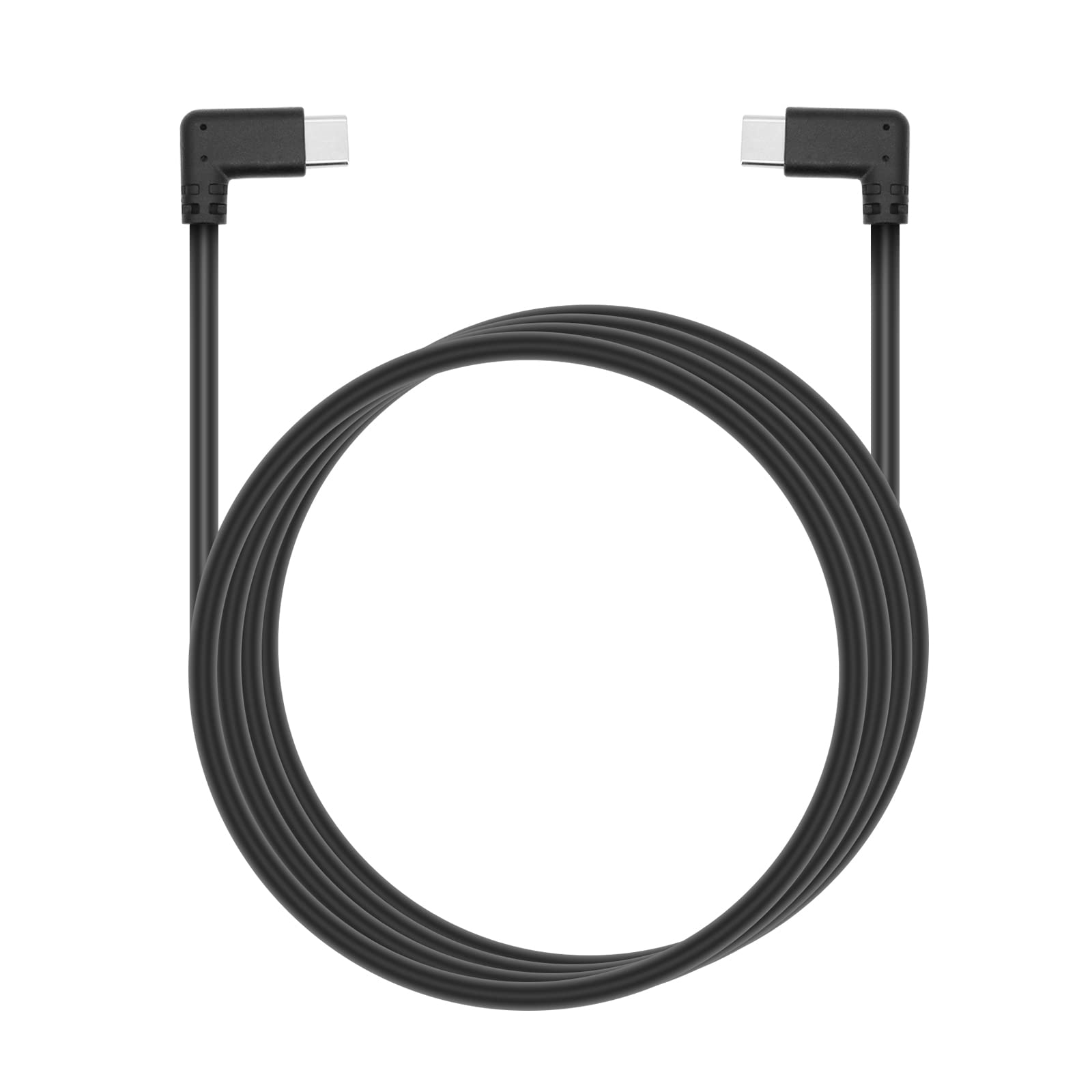 Hensych 3M Right Angle Type-C to Type-C VR Data Cable for Oculus Quest 1/ Quest 2 Link VR Headset,Link Cable Data Sync Cable USB 3.2 Gen 1 Data Transfer Quick Charge Cord for Oculus Quest 2