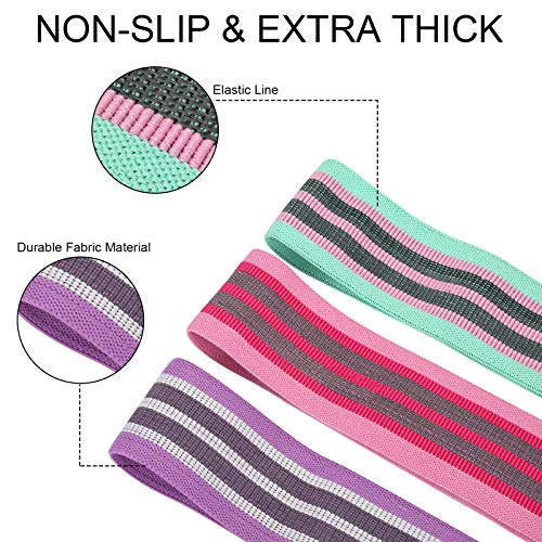KOOOGEAR-Resistance-Bands-Exercise-Bands-for-Women-Butt-and-Legs-Workout-Bands-Set-Non-Slip-Booty-Band-Home-Gym-Fitness-Equipment-Fabric-Stretch-Bands-for-Men-Women