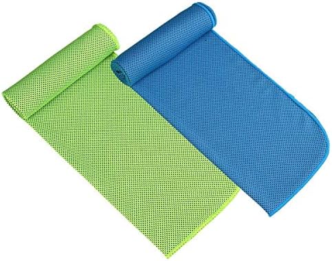 Microfibre Cooling Towel Ice Cold, Instant Cooling Relief Gym Towel Quick Dry Super Absorbent for All Sports And Exercise, Fitness, Camping, Beach, Yoga, Swimming