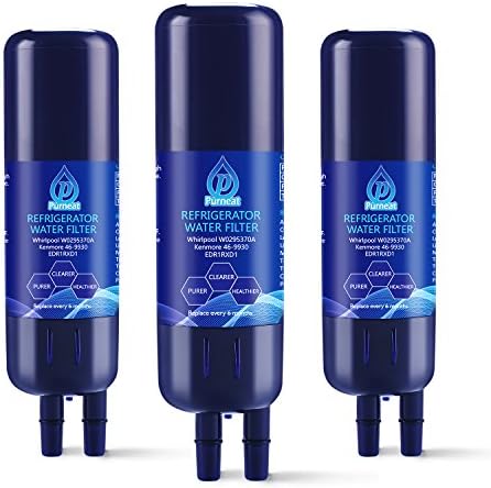 Refrigerator Water Filter Replacement for Whirlpool EDR1RXD1, W10295370, Filter 1, Kenmore 46-9930