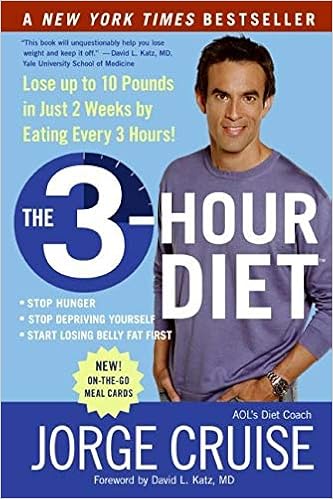 The 3 Hour Diet Lose Up To 10 Pounds In Just 2 Weeks By Eating Every 3 Hours Cruise Jorge 9780061237195 Amazon Com Books