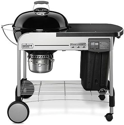 Weber 15501001 Performer Deluxe Charcoal Grill, 22-Inch