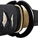Handmade Sword - Fully Practical Samurai Tanto Sword, 1080 Carbon Steel, Hand Forged Heat Tempered, Full Tang, Sharp, Black Scabbard, Certificate