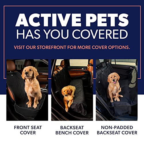 Active Pets Dog Car Seat Cover for Back Seat. Protector Hammock
