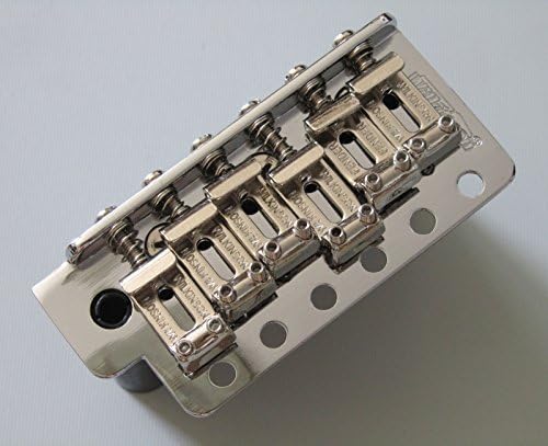 Chrome Strat Tremolo Bridge Wvcsb with Steel Block &amp; Vintage Saddles