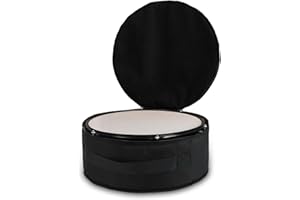 NIU KAKO 14"x8" Snare Drum Bag, Snare Drum Cases 10 mm Thick Padding for Your Drum Protection (14 * 8" Snare)